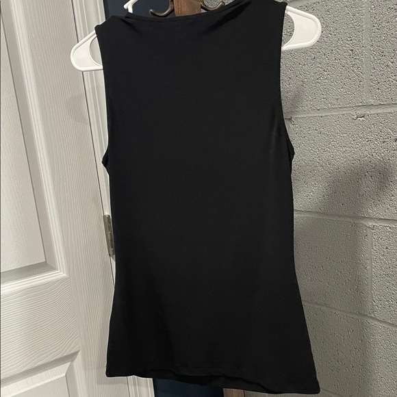 Banana Republic Black Tank Top with Embellished Neckline - Picture 4 of 5
